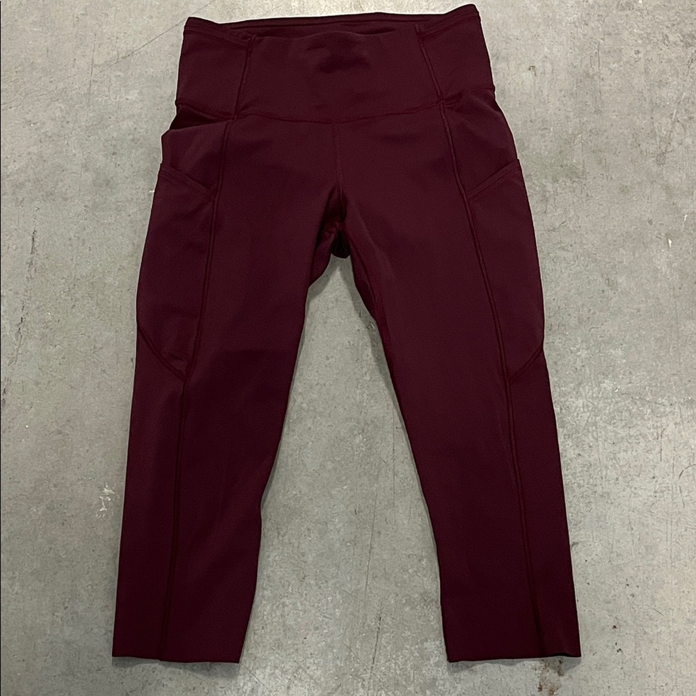 lululemon athletica Burgundy Pants